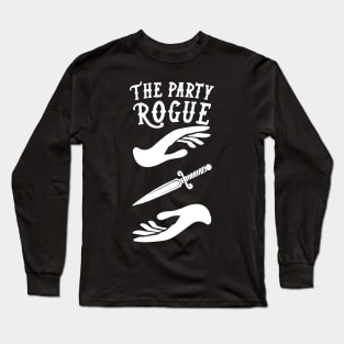 Rogue Dungeons and Dragons Team Party Long Sleeve T-Shirt